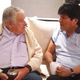 Mujica: So, how was your flight here, cramped seat?
Evo: I had the plane to myself!